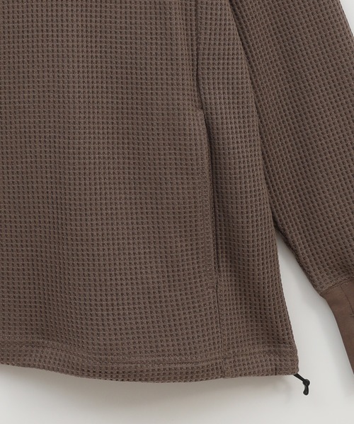 FUSE（フューズ）の「度詰めサーマルフーディー（パーカー・メンズ・ブラウン/グレー・02/03）」の8枚目の写真