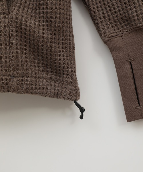 FUSE（フューズ）の「度詰めサーマルフーディー（パーカー・メンズ・ブラウン/グレー・02/03）」の7枚目の写真