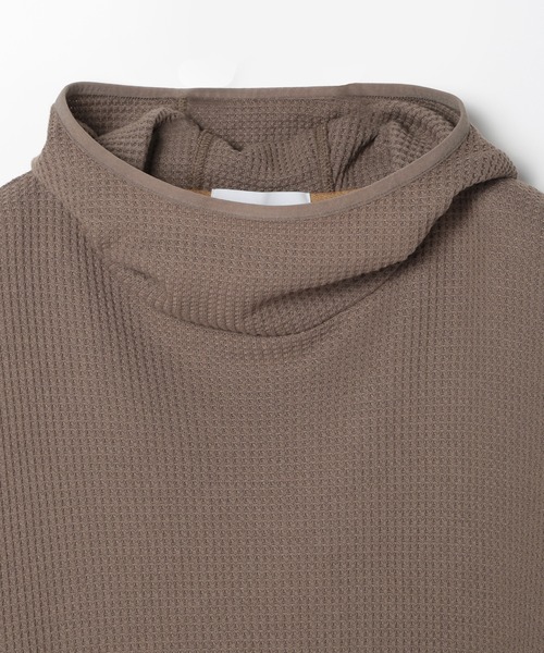 FUSE（フューズ）の「度詰めサーマルフーディー（パーカー・メンズ・ブラウン/グレー・02/03）」の3枚目の写真