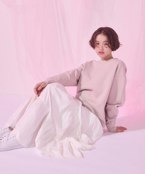 JILL by JILL STUART（ジルバイジルスチュアート）の「◇JILL by BASIC スタンダードスウェット（スウェット・レディース・ホワイト/ホワイト系その他/ブラック・FREE）」の8枚目の写真