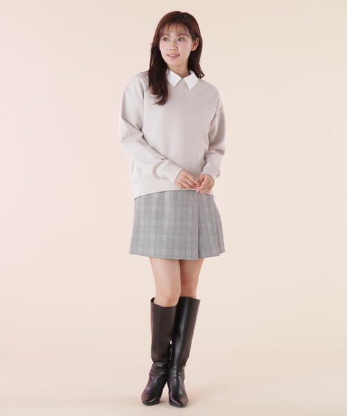 JILL by JILL STUART（ジルバイジルスチュアート）の「◇JILL by BASIC スタンダードスウェット（スウェット・レディース・ホワイト/ホワイト系その他/ブラック・FREE）」の13枚目の写真