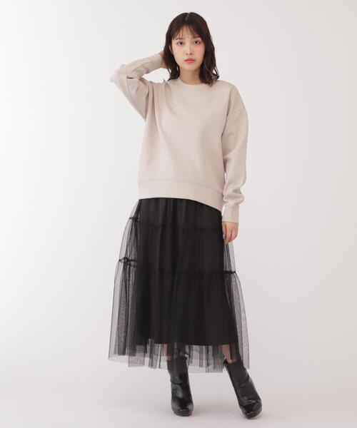 JILL by JILL STUART（ジルバイジルスチュアート）の「◇JILL by BASIC スタンダードスウェット（スウェット・レディース・ホワイト/ホワイト系その他/ブラック・FREE）」の18枚目の写真