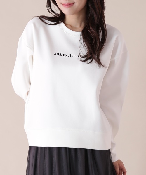 【JILL STUART】白トレーナー JILL by JILL STUART（ジルバイジルスチュアート）の「◇JILL by