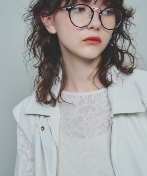 Unitage（ユニテージ）の「フェイクレザーベスト（ベスト・レディース・アイボリー/ブラック・FREE）」の15枚目の写真