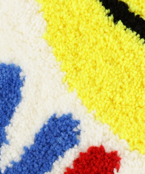 SECOND LAB.(セカンド ラブ)の「SECOND LAB. / NICEDAY RUG(ラグ/マット・メンズ・ブラック/ホワイト・ONE SIZE)」の4枚目の写真