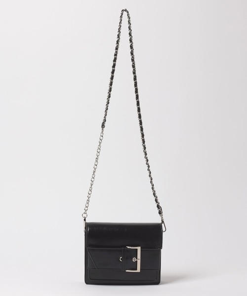 PAGEBOY(ページボーイ)の「2WAYミニショルダーBAG(ショルダーバッグ・レディース・シルバー/ブラック・FREE)」の12枚目の写真