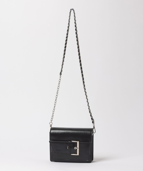 PAGEBOY(ページボーイ)の「2WAYミニショルダーBAG(ショルダーバッグ・レディース・シルバー/ブラック・FREE)」の13枚目の写真