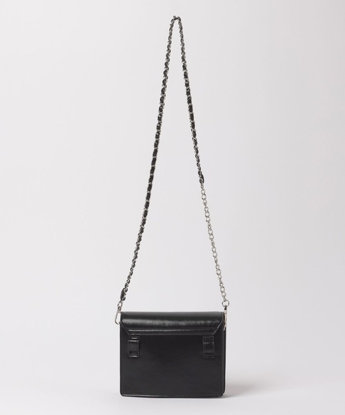 PAGEBOY(ページボーイ)の「2WAYミニショルダーBAG(ショルダーバッグ・レディース・シルバー/ブラック・FREE)」の14枚目の写真