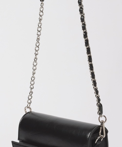 PAGEBOY(ページボーイ)の「2WAYミニショルダーBAG(ショルダーバッグ・レディース・シルバー/ブラック・FREE)」の18枚目の写真