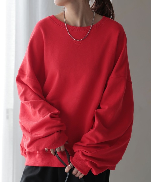 ぽわん袖スウェット（スウェット）｜HUG.U（ハグユー）のファッション