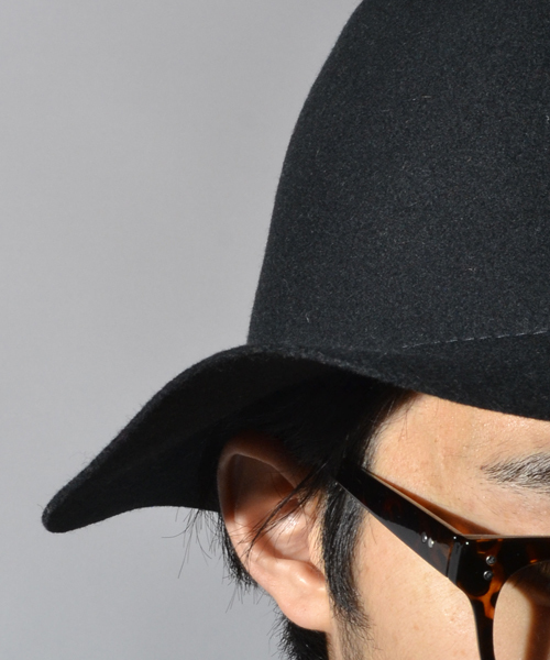 AMERICAN RAG CIE（アメリカンラグシー）の「AMERICAN RAG CIE ロングブリムフェルトハット（ハット・メンズ・ブラック/グレー/ベージュ・FREE）」の4枚目の写真