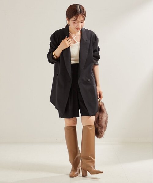 Plage 24AW SOFT WOOL ショートパンツ ブラック 38 セール】SOFT WOOL ショートパンツ（その他パンツ）｜Plage
