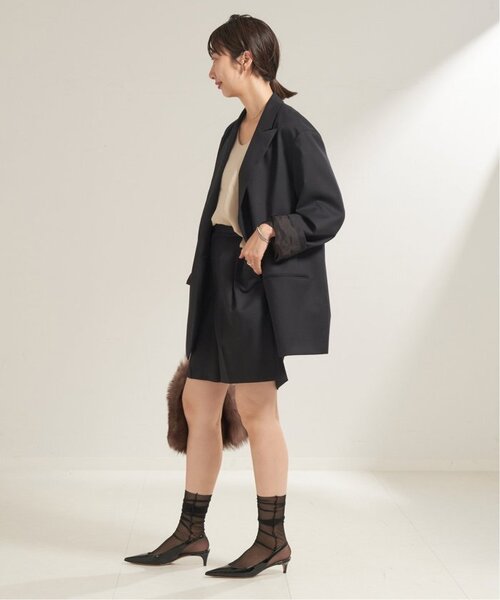 Plage 24AW SOFT WOOL ショートパンツ ブラック 38 plage（プラージュ）の「SOFT WOOL ショートパンツ（その他