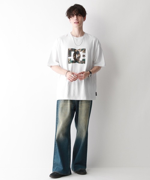 DC SHOES（ディーシーシューズ）の「【DC】プリントオーバーサイズTシャツ（Tシャツ/カットソー・メンズ・その他8/ホワイト/その他4/ブラック・MEDIUM/LARGE）」の6枚目の写真