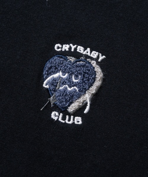JOHN'S CLOSET(ジョンズクローゼット)の「【13】ワンポイントサガラ刺繍 ロングスリーブTシャツ ハート オバケ(Tシャツ/カットソー・メンズ・ホワイト系1/ホワイト系2/ブラック系2/ブラック系1/ホワイト系4/ブラック系3/ホワイト系3/ブラック系4・MEDIUM/LARGE)」の13枚目の写真