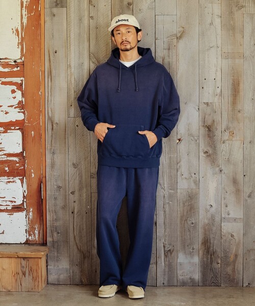 B:MING by BEAMS(ビーミングバイビームス)の「フェード フーデッド パーカ(セットアップ対応)(パーカー・メンズ・ブラック/ネイビー・SMALL/MEDIUM/LARGE/X-LARGE)」の13枚目の写真