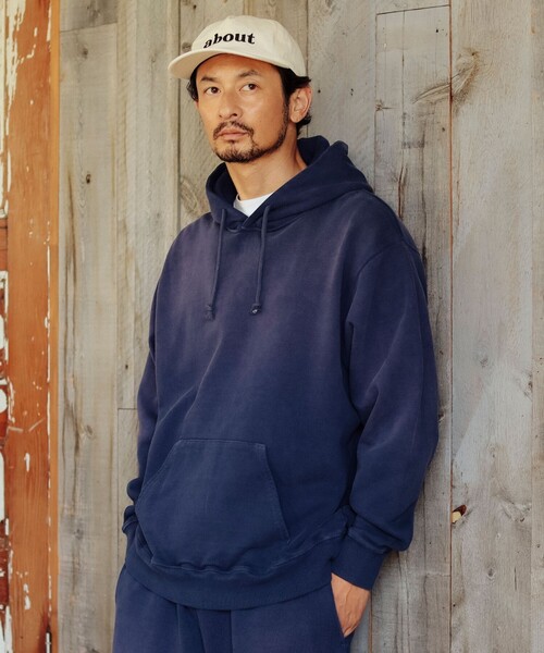 B:MING by BEAMS(ビーミングバイビームス)の「フェード フーデッド パーカ(セットアップ対応)(パーカー・メンズ・ブラック/ネイビー・SMALL/MEDIUM/LARGE/X-LARGE)」の16枚目の写真