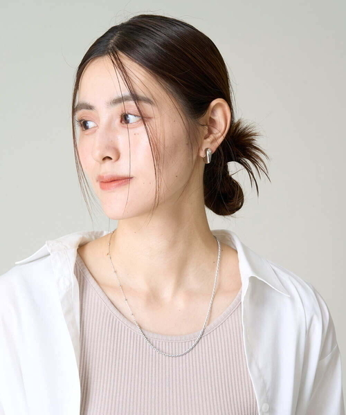 a.v.v（アーヴェヴェ）の「MIXチェーンネックレス（ネックレス・レディース・ゴールド/シルバー・38）」の3枚目の写真