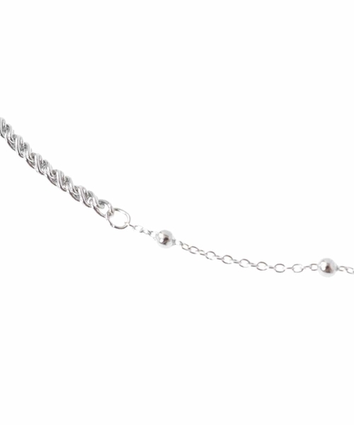 a.v.v（アーヴェヴェ）の「MIXチェーンネックレス（ネックレス・レディース・ゴールド/シルバー・38）」の6枚目の写真