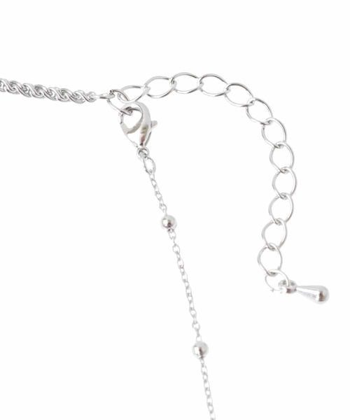 a.v.v（アーヴェヴェ）の「MIXチェーンネックレス（ネックレス・レディース・ゴールド/シルバー・38）」の7枚目の写真