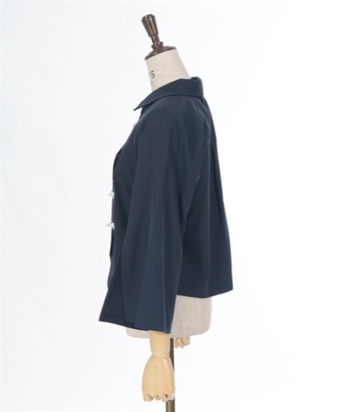 axes femme（アクシーズファム）の「ジャスミン刺繍チャイナブラウス