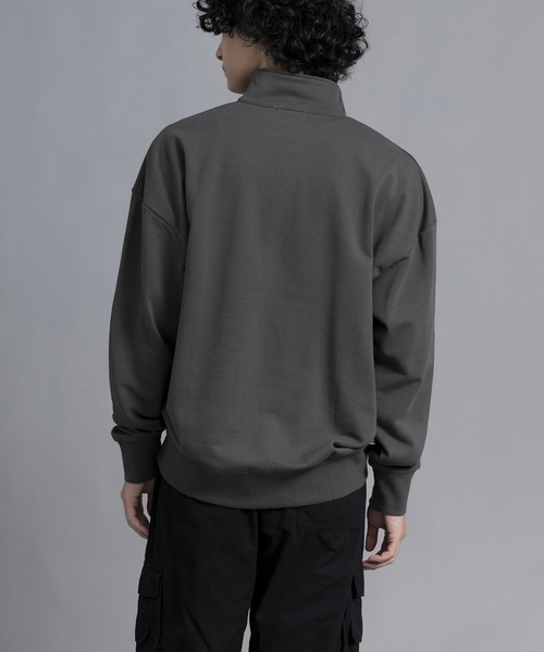 aimoha（アイモハ）の「aimoha men Urban Flex Half-Zip Pullover（スウェット・メンズ・ブラック/ダークグレー/バーガンディー・MEDIUM/LARGE/X-LARGE/XX-LARGE/XXX-LARGE）」の21枚目の写真