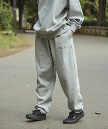 Firsthand | MA Firsthand/マ ファーストハンド BACIS LOGO SWEAT PANT / ワンポイント刺繍 ロゴスウェットパンツ(スウェットパンツ)