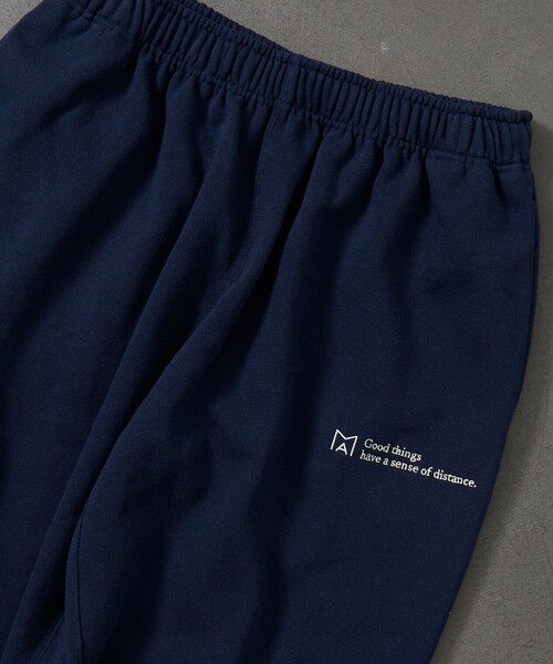 Firsthand（ファーストハンド）の「MA Firsthand/マ ファーストハンド BACIS LOGO SWEAT PANT / ワンポイント刺繍 ロゴスウェットパンツ（スウェットパンツ・メンズ・ブラック/グレー/グリーン/ネイビー・MEDIUM/LARGE）」の4枚目の写真