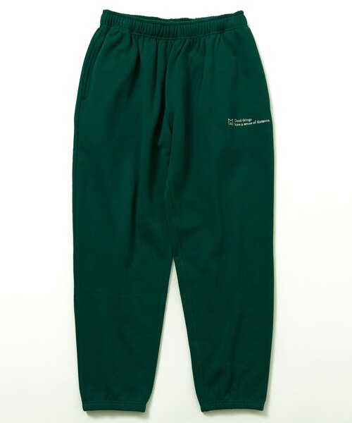 Firsthand（ファーストハンド）の「MA Firsthand/マ ファーストハンド BACIS LOGO SWEAT PANT / ワンポイント刺繍 ロゴスウェットパンツ（スウェットパンツ・メンズ・ブラック/グレー/グリーン/ネイビー・MEDIUM/LARGE）」の7枚目の写真