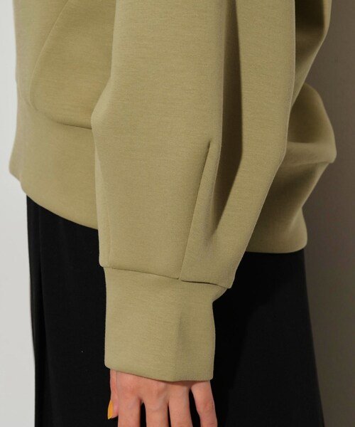 GALLEST(ギャレスト)の「ボンディングスキッパーポロTOPS(Tシャツ/カットソー・レディース・オリーブ/ブラック/アイボリー・38)」の7枚目の写真