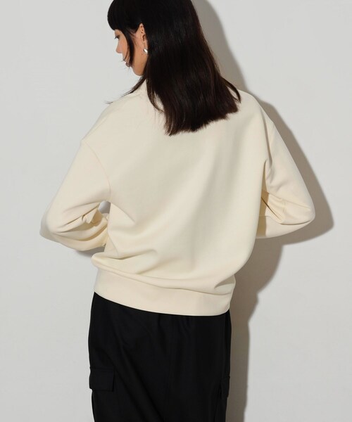 GALLEST(ギャレスト)の「ボンディングスキッパーポロTOPS(Tシャツ/カットソー・レディース・オリーブ/ブラック/アイボリー・38)」の12枚目の写真