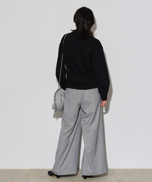 GALLEST(ギャレスト)の「ボンディングスキッパーポロTOPS(Tシャツ/カットソー・レディース・オリーブ/ブラック/アイボリー・38)」の20枚目の写真