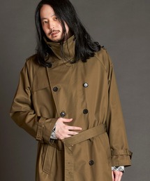 【NO ID.】Ventile Big Trench Coat / ベンタイル ビッグ トレンチ コート