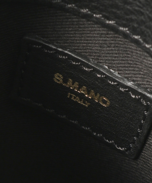 EDIFICE(エディフィス)の「S.MANO(エス マーノ) SHOULDER POUCH SMN014(ショルダーバッグ・メンズ・ブラック・FREE)」の10枚目の写真