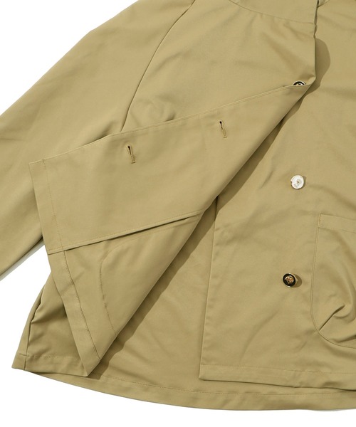 iS ScoLar（イズスカラー）の「543230：花蝶刺繍ミドル丈コート