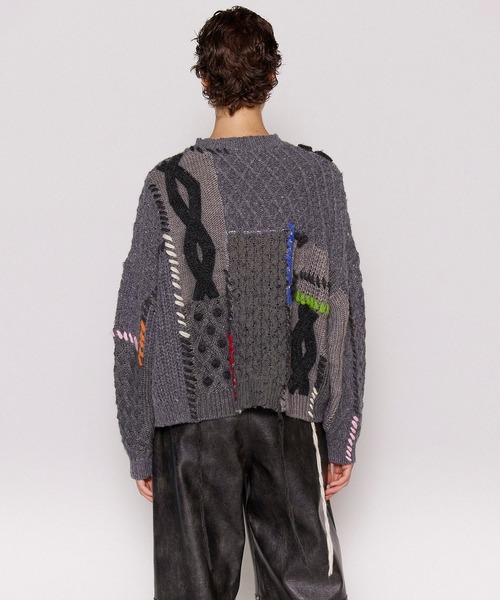 MAISON SPECIAL（メゾンスペシャル）の「《UNISEX》Cable Knit
