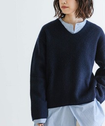 URBAN RESEARCH | バンドカラーコットンストライプシャツ(Tシャツ/カットソー)