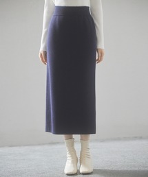 SAISON DE PAPILLON（セゾンドパピヨン）の「裏起毛タイトニットスリット入りスカート（スカート）」