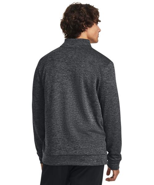 UNDER ARMOUR(アンダーアーマー)の「UAアーマーフリース ツイスト 1/4ジップ シャツ(トレーニング/メンズ)(スウェット・メンズ・ブラック・2XL/M/3XL/L/XL/S)」の2枚目の写真