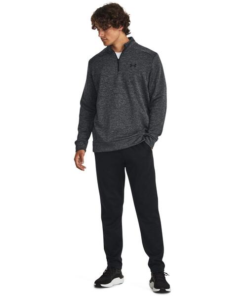 UNDER ARMOUR(アンダーアーマー)の「UAアーマーフリース ツイスト 1/4ジップ シャツ(トレーニング/メンズ)(スウェット・メンズ・ブラック・2XL/M/3XL/L/XL/S)」の3枚目の写真
