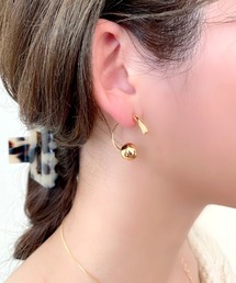 ciite'（シーテ）の「メタルボールピアス  (両耳用)（ピアス（両耳用）・レディース）」