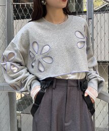 E2220【花柄総柄美品】チャオパニックティピー　カットソー　大人目可愛い CIAOPANIC TYPY（チャオパニックティピー）の「【新色登場