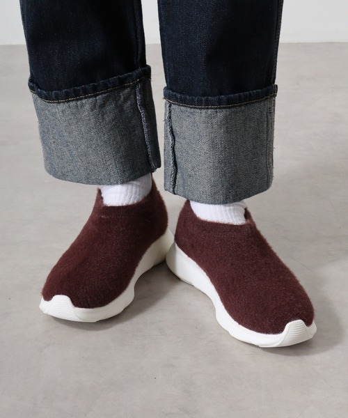 【セール】ヘアリースニーカー arm in arm アームインアーム レディース スニーカー シューズ ふわふわ（スニーカー）｜FUNALIVE（ファンアライブ）