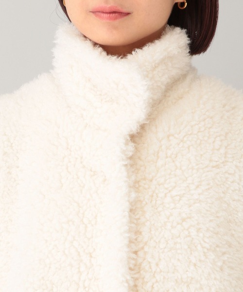 【e/rm】エコファーロングコート e/rm（イーアールエム）の「【e/rm】エコファーロングコート