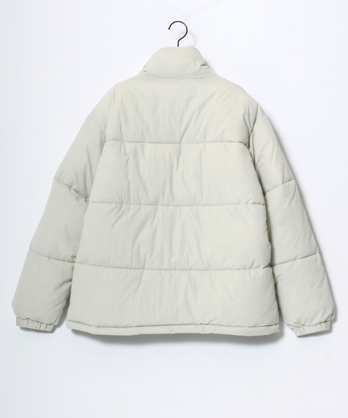 BEN DAVIS（ベンデイビス）の「BEN DAVIS/ベンデイビス BD PUFFER JACKET/オーバーサイズ パファージャケット/中綿 エコダウンジャケット/レディース メンズ（ダウンジャケット/コート・メンズ・ブラック/アイボリー・M/XL/L）」の6枚目の写真