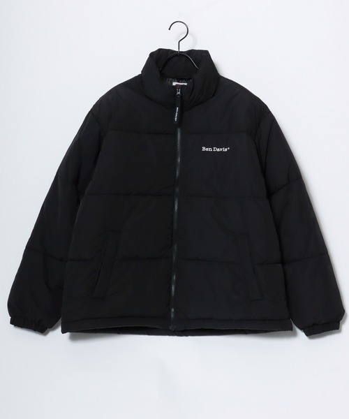 BEN DAVIS（ベンデイビス）の「BEN DAVIS/ベンデイビス BD PUFFER JACKET/オーバーサイズ パファージャケット/中綿 エコダウンジャケット/レディース メンズ（ダウンジャケット/コート・メンズ・ブラック/アイボリー・M/XL/L）」の7枚目の写真