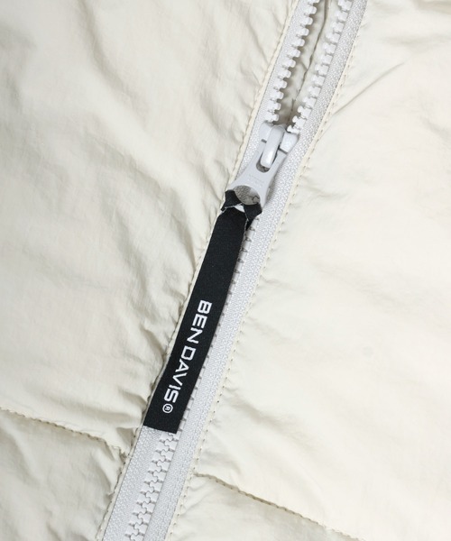 BEN DAVIS（ベンデイビス）の「BEN DAVIS/ベンデイビス BD PUFFER JACKET/オーバーサイズ パファージャケット/中綿 エコダウンジャケット/レディース メンズ（ダウンジャケット/コート・メンズ・ブラック/アイボリー・M/XL/L）」の11枚目の写真