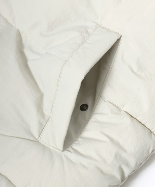 BEN DAVIS（ベンデイビス）の「BEN DAVIS/ベンデイビス BD PUFFER JACKET/オーバーサイズ パファージャケット/中綿 エコダウンジャケット/レディース メンズ（ダウンジャケット/コート・メンズ・ブラック/アイボリー・M/XL/L）」の12枚目の写真