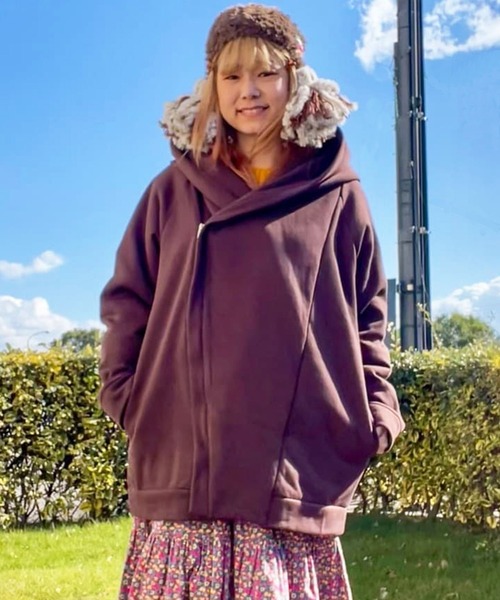 チャイハネ（チャイハネ）の「【チャイハネ】ホワートMEN'Sフードジャケット（その他アウター・メンズ・ブラック/ワイン/ターコイズブルー/ベージュ/イエロー/ブラウン/ネイビー/ダークベージュ・FREE）」の3枚目の写真