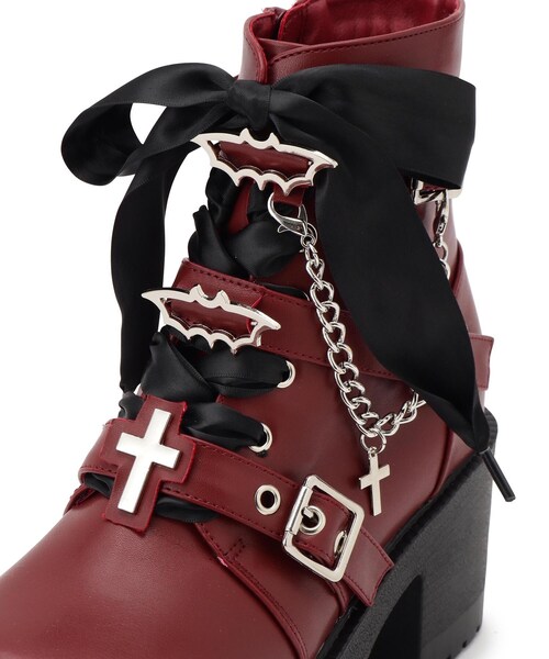 厚底×コウモリ×十字架スニーカー（ブーツ）｜cs T&P（シーエスティー